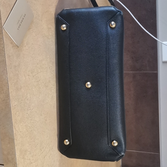 Black Burberry Banner Bag/Purse Medium - Picture 8 of 10